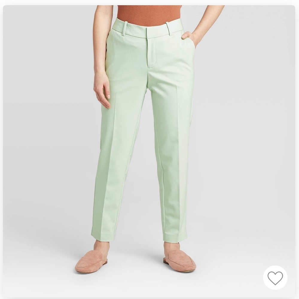 Mint Mid-Rise Slim Ankle Pants Size 0